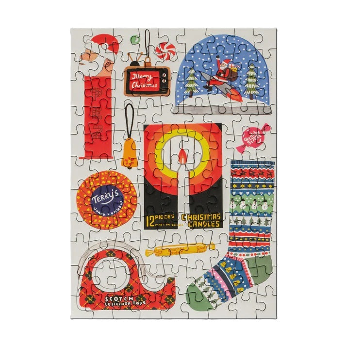 Jigsaw Puzzle Mini Happily - Christmas