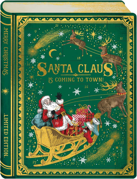 Joulukalenteri A4 The Art File - Santa Claus