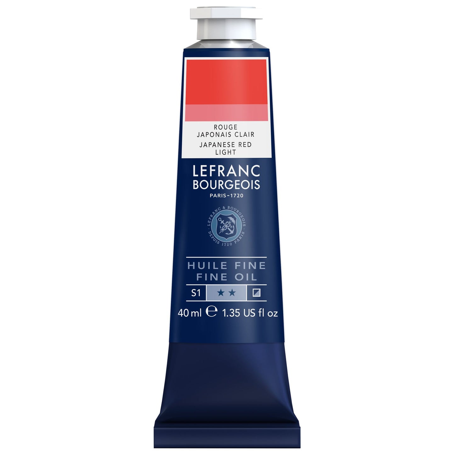 LB Fine Oil 40ml 379 Japanese Red Light, öljyväri