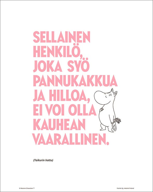Poster Moomin 24x30 - Pannukakku