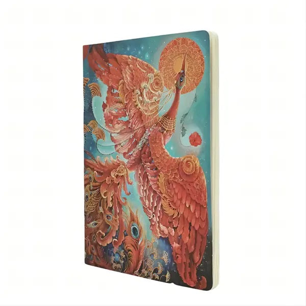 Vihko A5 Paperblanks - Firebird, dot grid