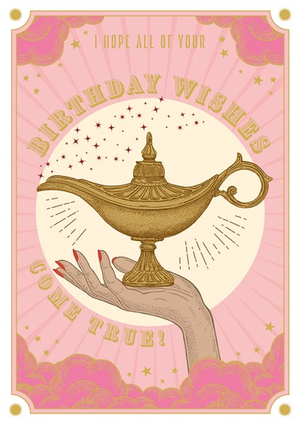 2-part card Soulmates - Birthday Wishes