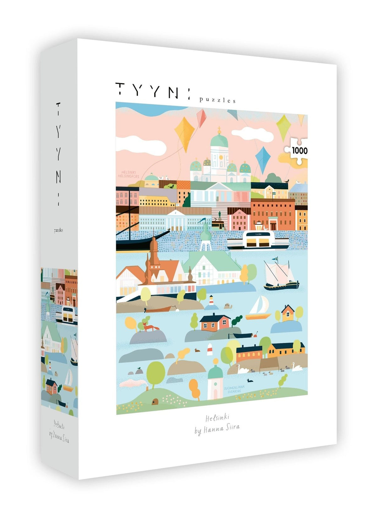 Palapeli 1000 palaa Tyyni Puzzles – Hanna Siira, Helsinki