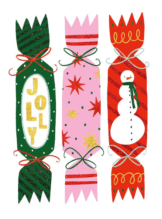2-part Christmas card The Art File - Tiny but mighty, Candy