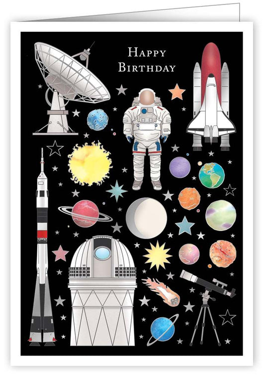 2-part card Quire - Astronaut
