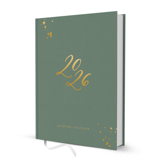 Viikkopäivyri A5 2026 Putinki Kalligrafiastudio