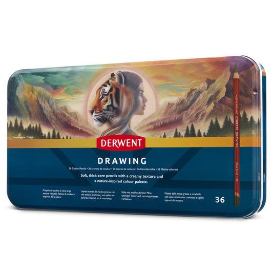 Colored pencil assortment 36 pcs Derwent - Derwent Drawing