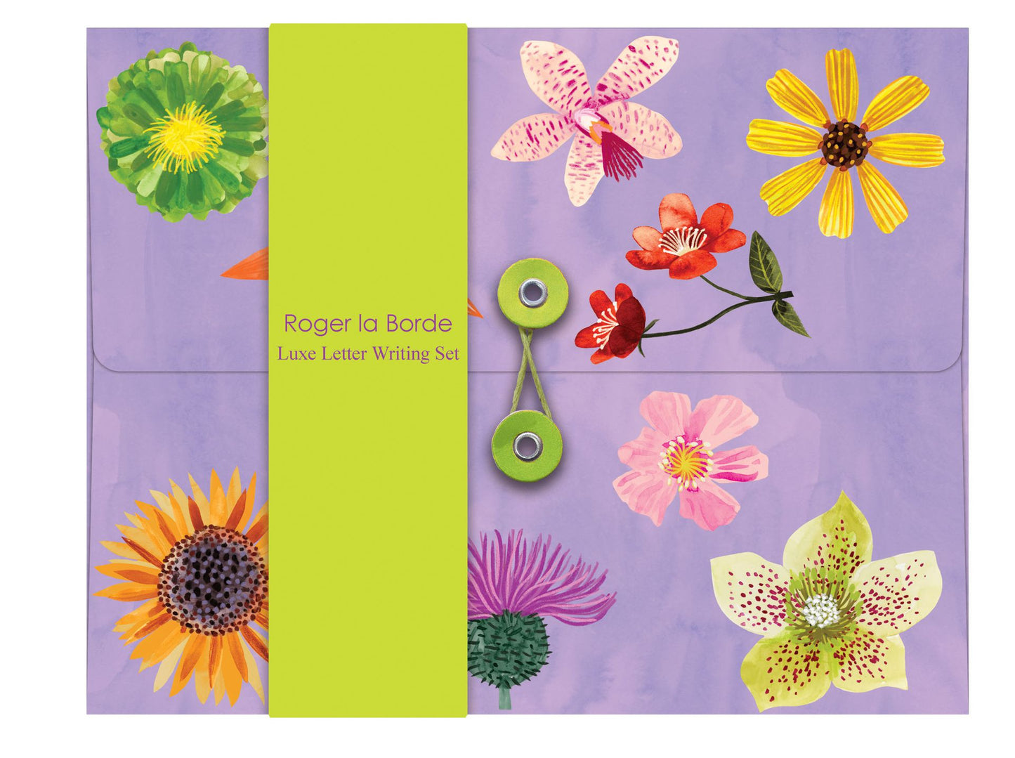 Letter writing set Roger la Borde - Floral Supernova