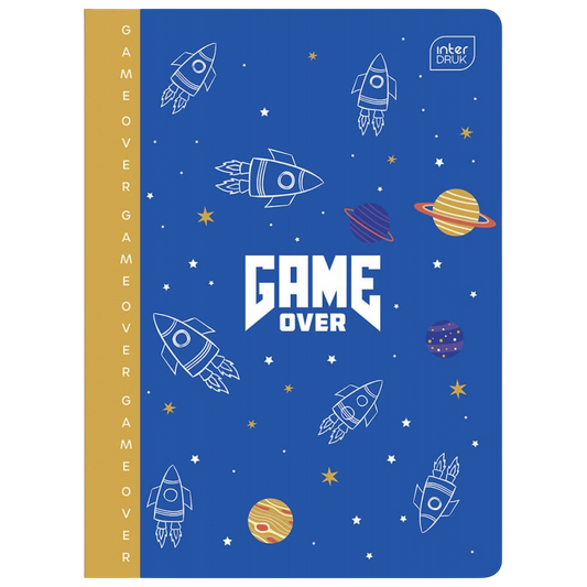 Notebook A5 Interdruk Game Over - Rocket