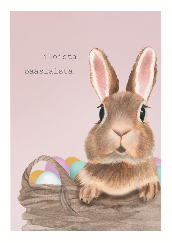 Postcard Henna Adel - Happy Easter, bunny