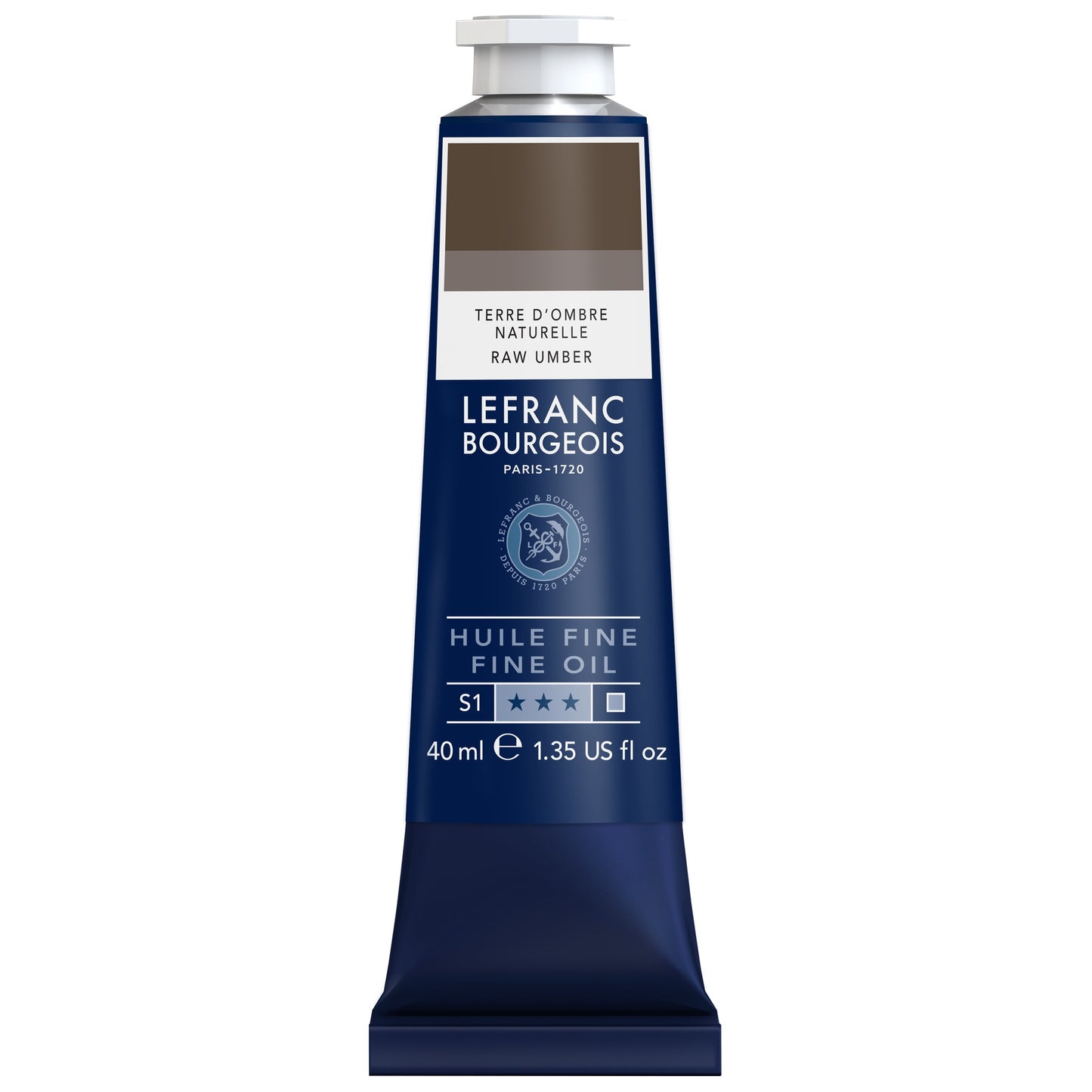 LB Fine Oil 40ml 478 Raw Umber, öljyväri