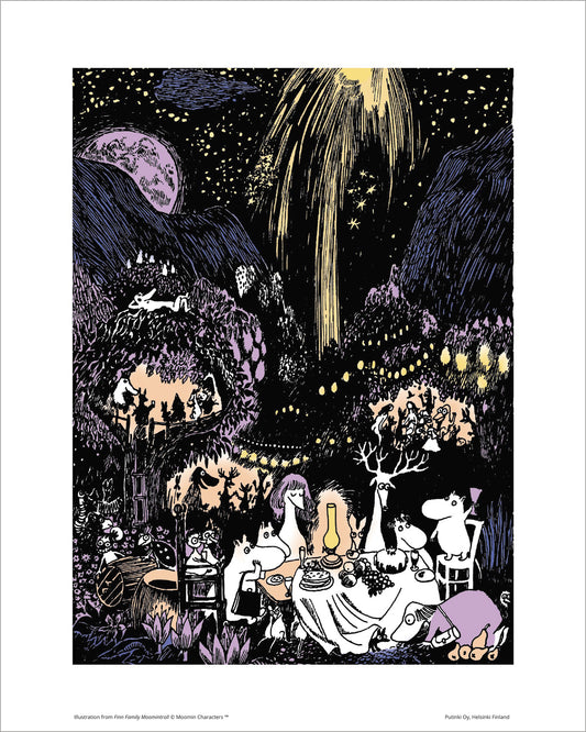 Juliste Muumi 24x30 - Elokuunjuhlat