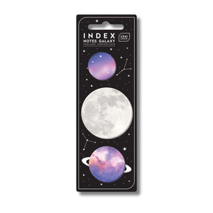 Index stickers Galaxy - Purple & Full Moon