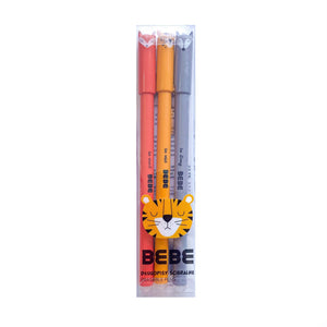 Fountain pen set 3 pcs Bebe - Wild