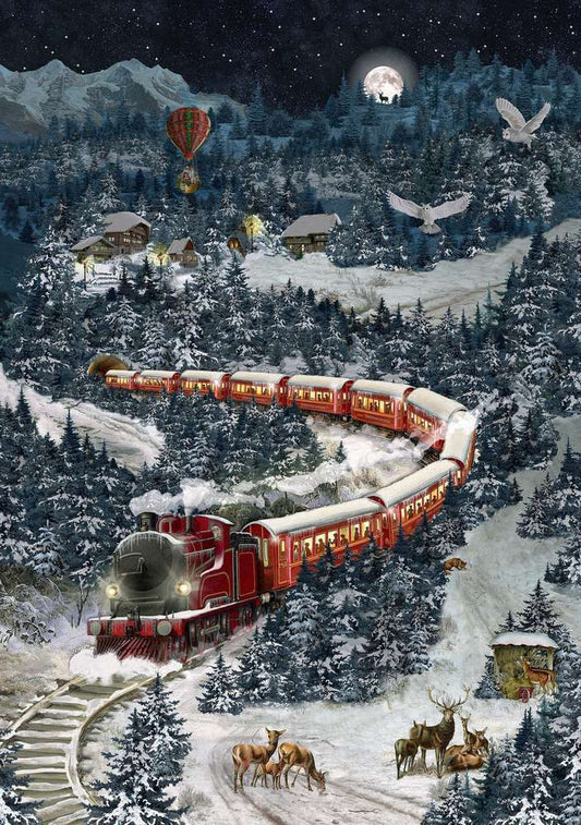 Joulukalenteri A4 Coppenrath - The Christmas Express