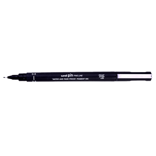 Fiber tip pen Uni Pin - 05 Black