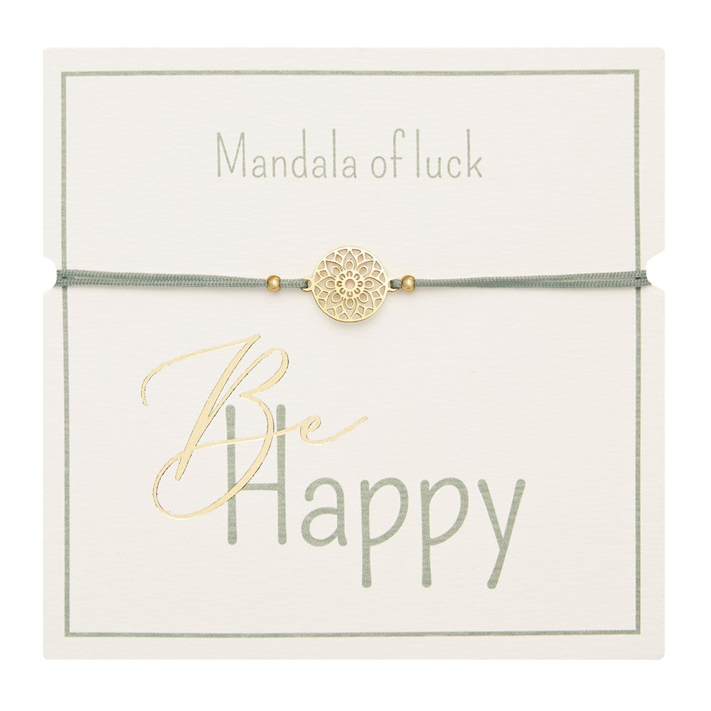 Rannekoru HCA Be Happy - Mandala of luck, gold
