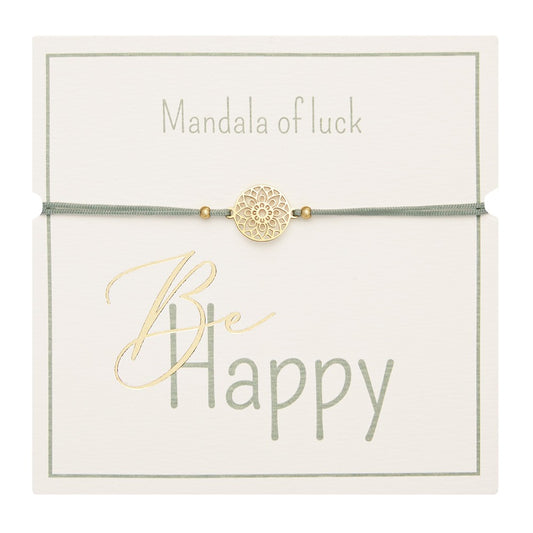 Rannekoru HCA Be Happy - Mandala of luck, gold