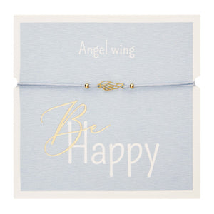 Rannekoru HCA Be Happy - Angel wing/Gold