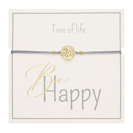 Rannekoru HCA Be Happy - Tree of life, gold