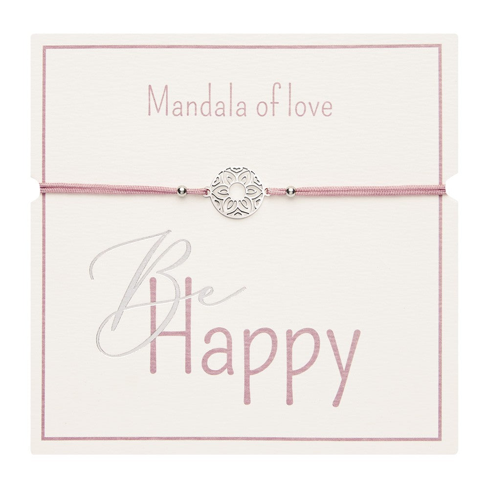 Rannekoru HCA Be Happy - Mandala of love, silver