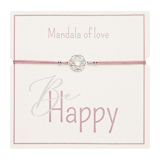 Rannekoru HCA Be Happy - Mandala of love, silver