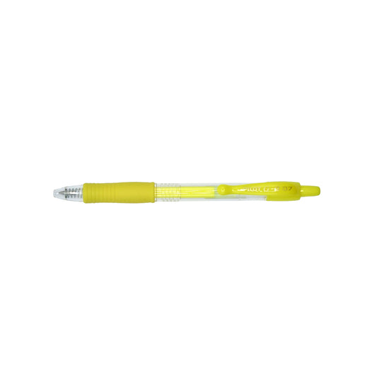 Geelikynä Pilot - G2 0,7 Neon Yellow