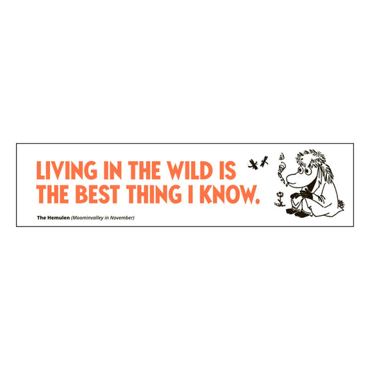 Bookmark Moomin - Living in the wild