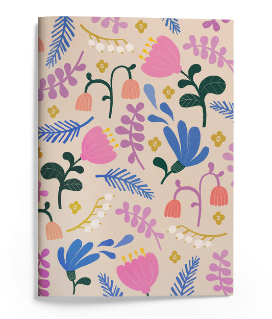 Notebook A5 Mira Mallius - Home forest flowers