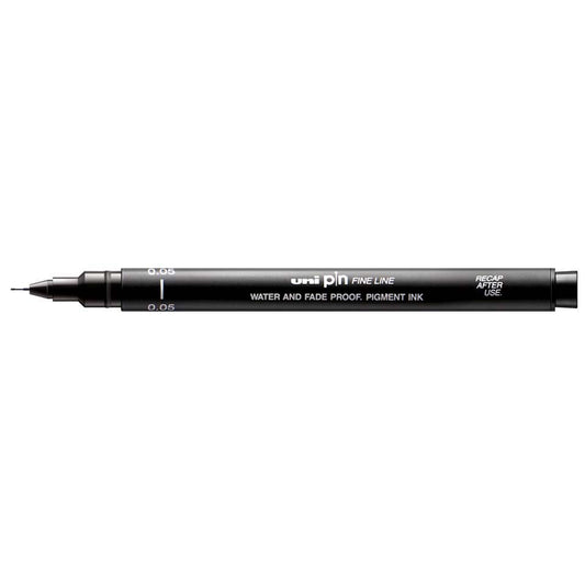 Fiber tip pen Uni Pin - 005 Black