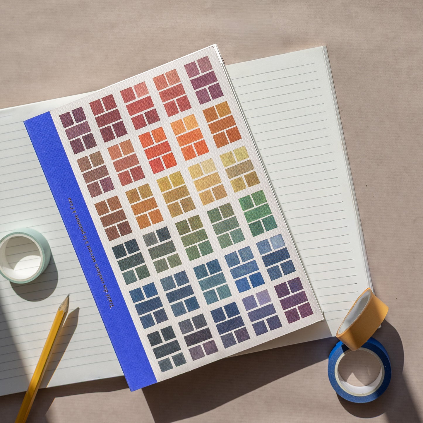 Muistikirja Roomytown - Watercolour Swatches