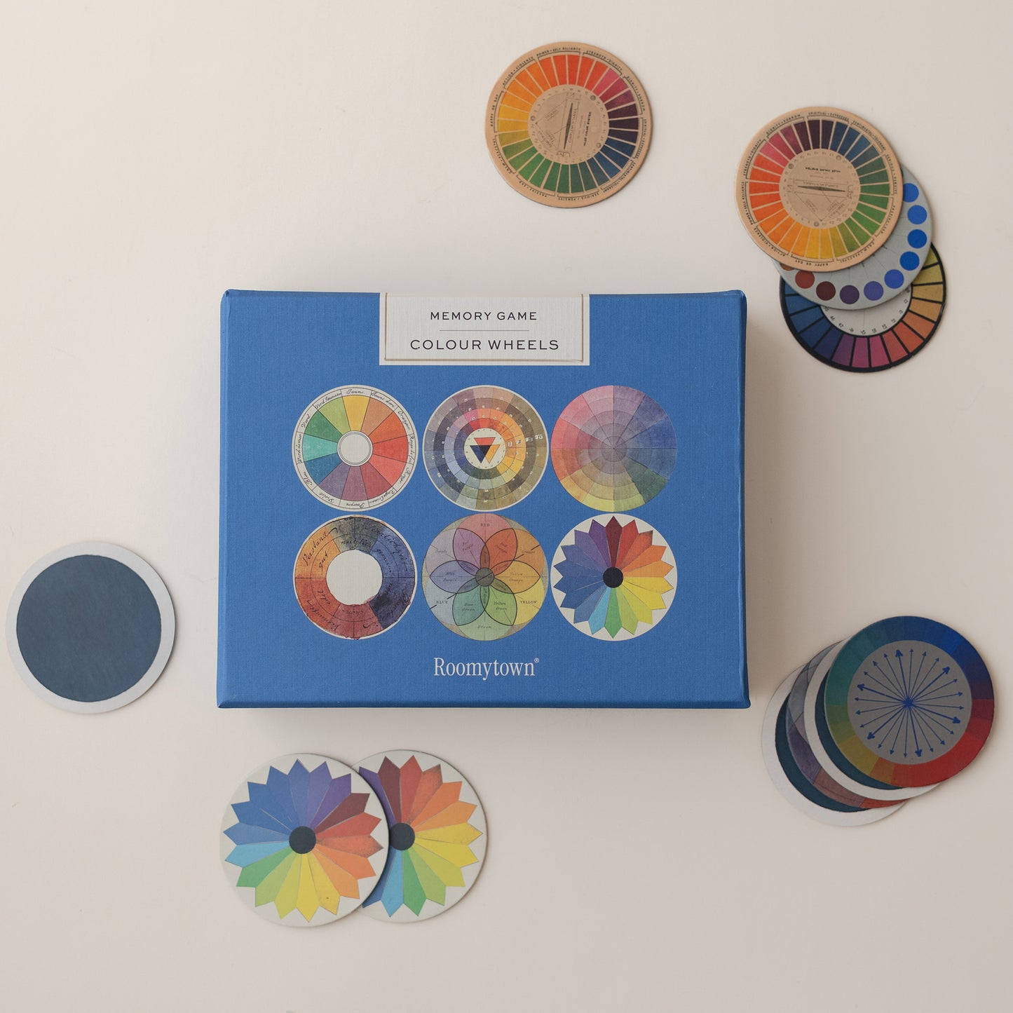 Muistipeli Roomytown - Colour Wheels