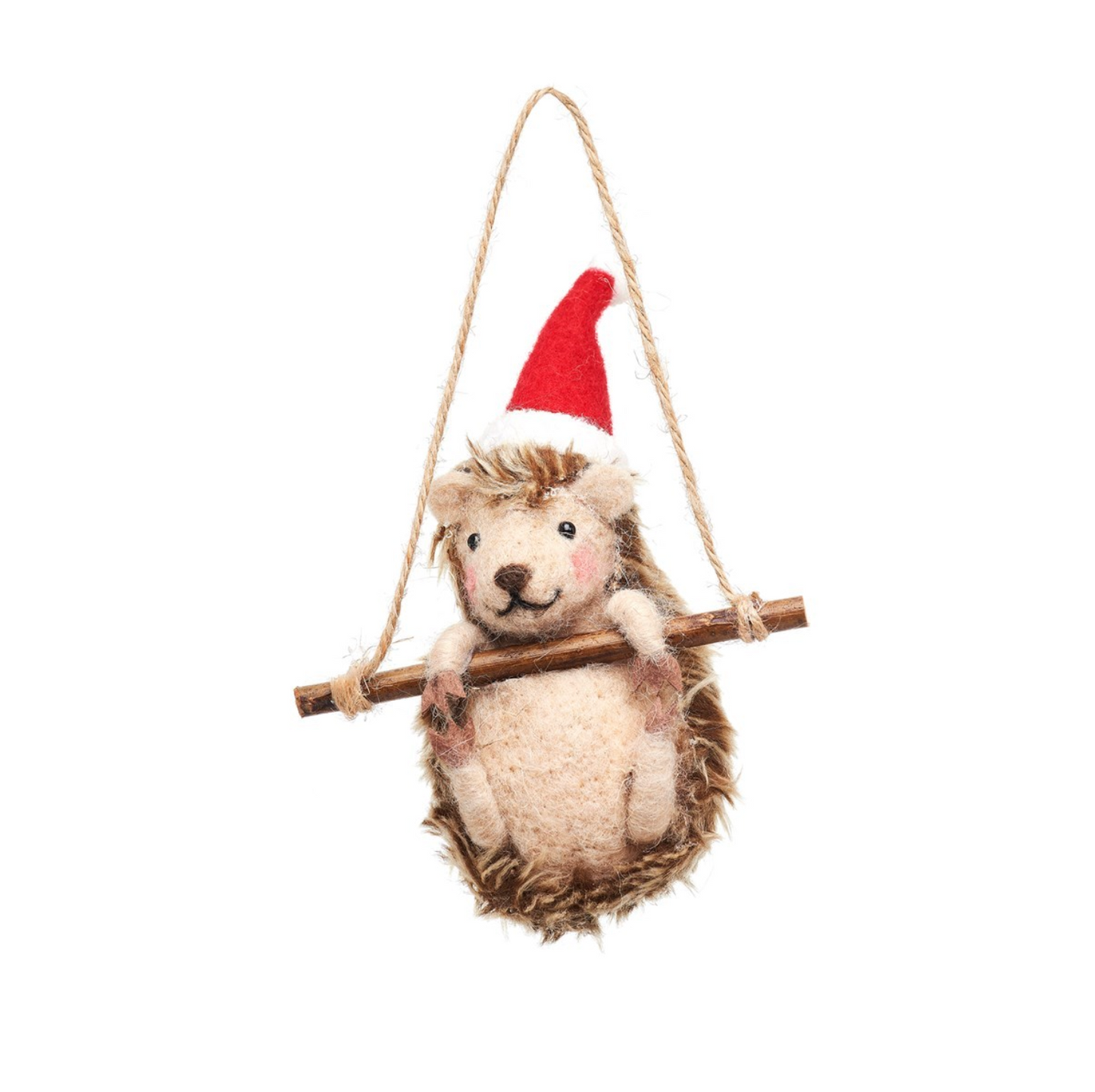 Joulukoriste Sass&Belle - Hedgehog on Swing