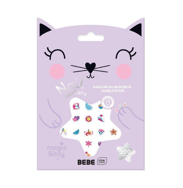 Nail stickers Interdruk - Bebe Friends