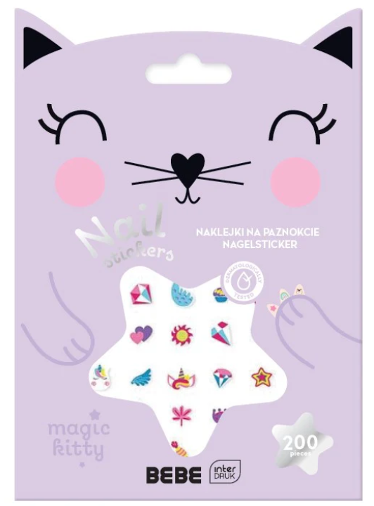 Nail stickers Interdruk - Bebe Friends