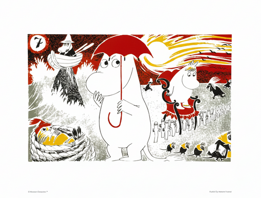 Poster Moomin 24x30 - Cartoon 7