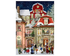 Advent calendar A4 - In the Cristmas Avenue