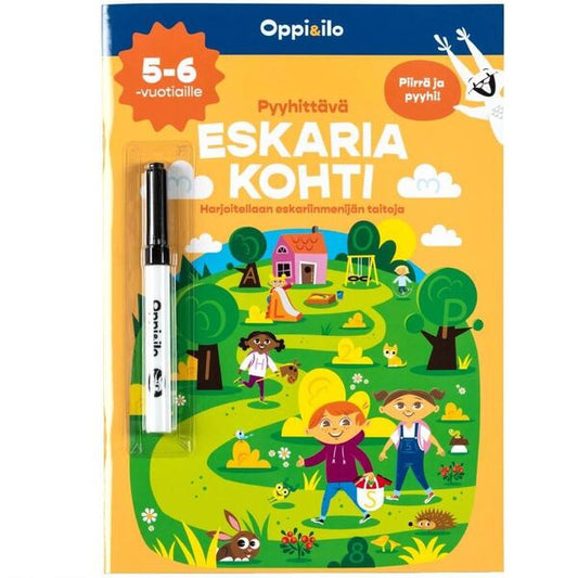 Wipeable Learning&Joy - Towards Eskaria activity book