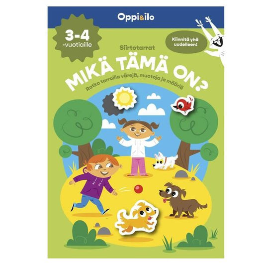 Siirtotarrat Oppi&ilo - Mikä tämä on? 3-4 v.