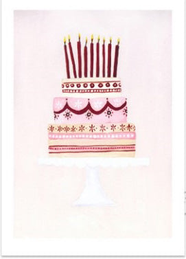 Postcard Leo la Douce - Cake