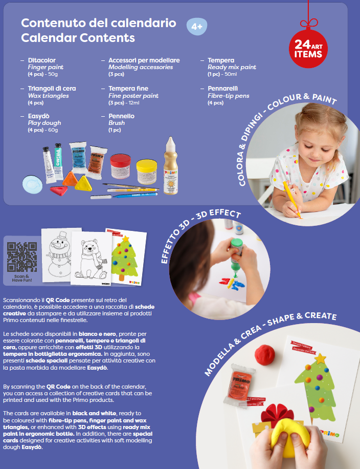 Craft Christmas Calendar Primo - Christmas Calendar