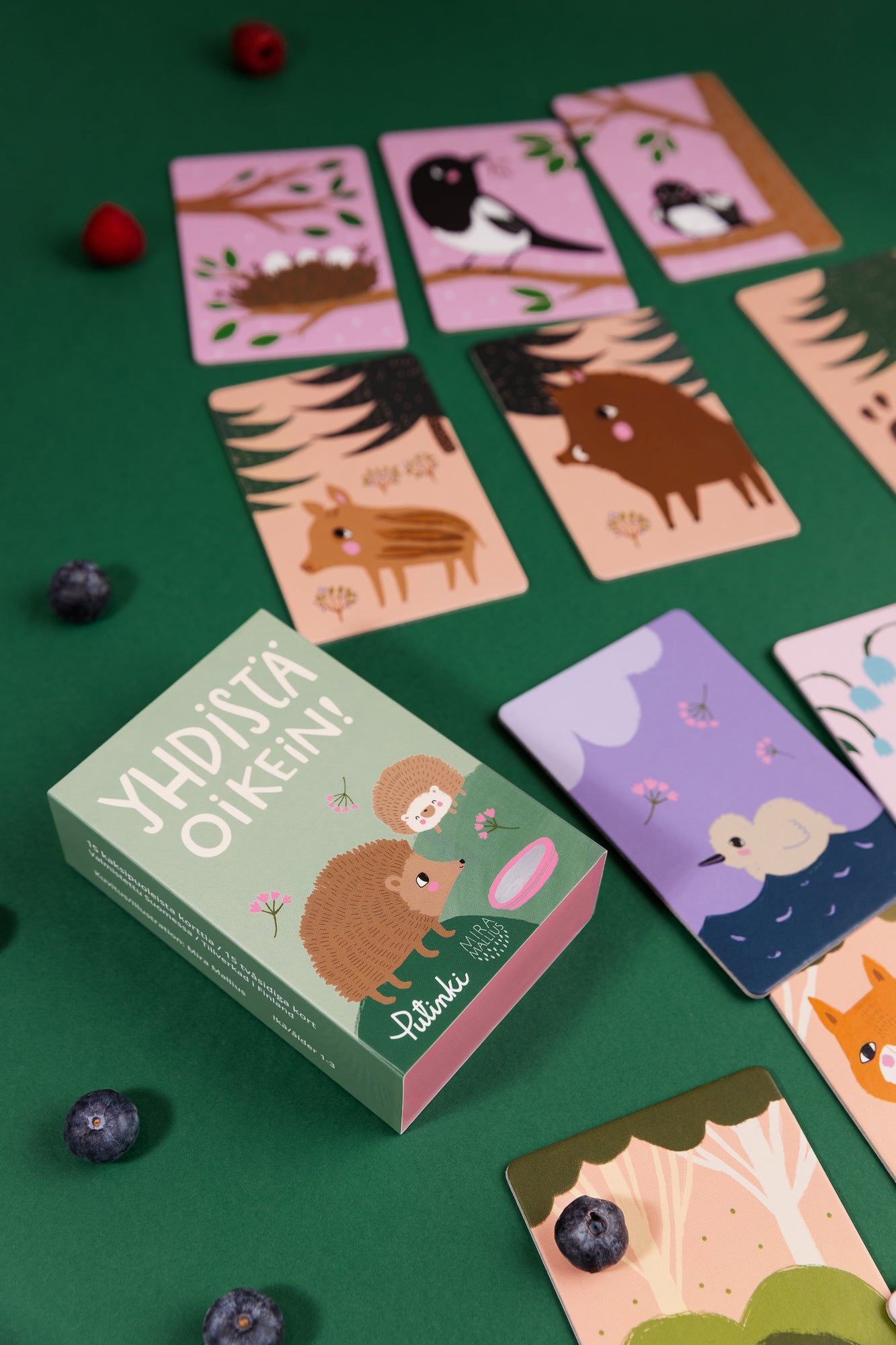 Match it right - children's game Mira Mallius - Animals of the forest