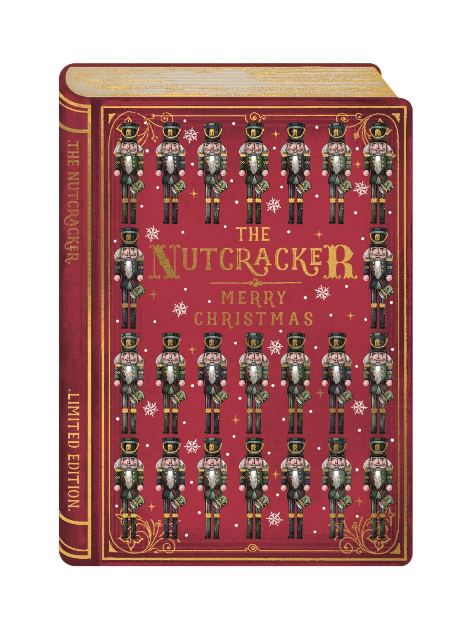 2-osainen joulukortti Storybook - The Nutcracker