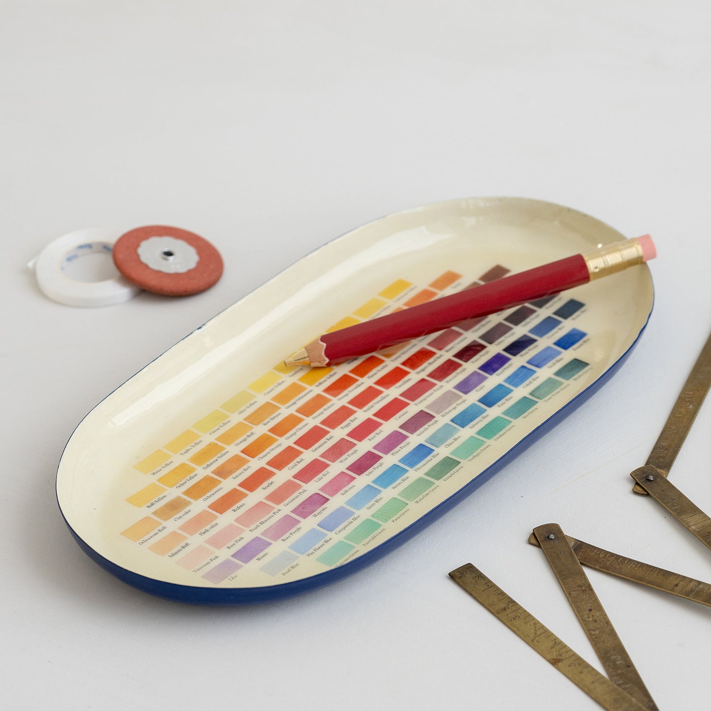 Tarjoilulautanen Roomytown - Nomenclature of Colours