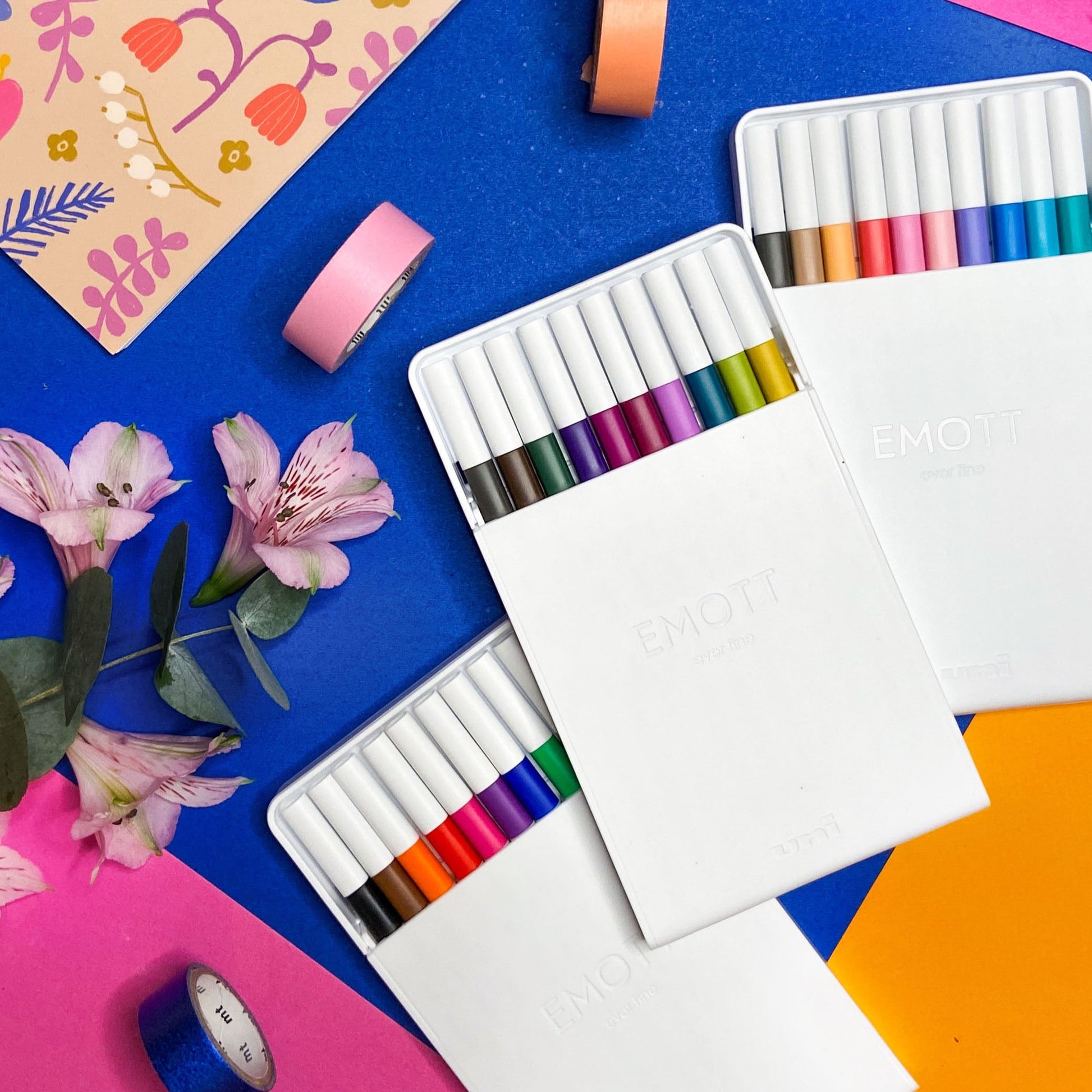 Fineliner 10 pcs Uni Emott Broken Shades – Putinki