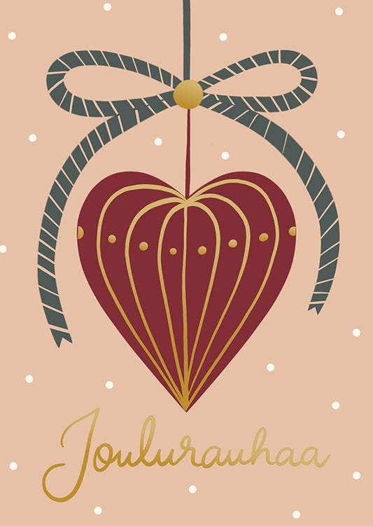 Christmas card Putinki Design - "Christmas peace" Christmas decoration