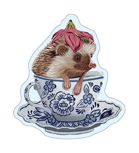 Pinssi Art File - Hedgehog