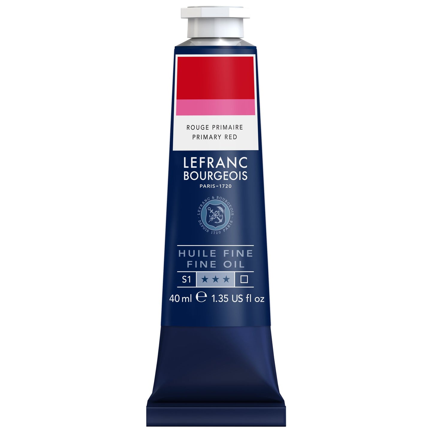 LB Fine Oil 40ml 437 Primary Red, öljyväri