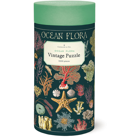 Puzzle Cavallini - Ocean Flora