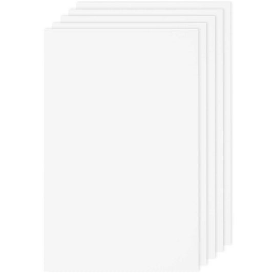 Cardboard A4 Rico Design - White, 5 pcs